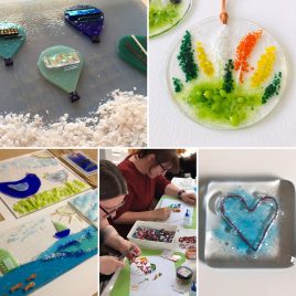 Fused Glass Workshop –  Morning – Thursday- 12th May- 2022 – Bournemouth