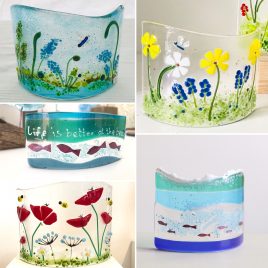 Fused Glass Garden Flowers & Seascapes- Saturday 21st June Morning 2025 -Morning- Romsey, Hampshire