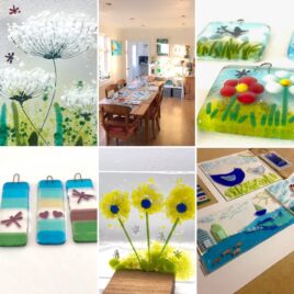 Fused Glass Taster Workshop Friday 2nd May 2025 – Linda’s Studio Nr Cranborne Dorset.