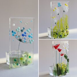 Fused Glass Tea- Lights Workshop – Saturday 25th May 2024- Afternoon- Fisherton Mill- Salisbury